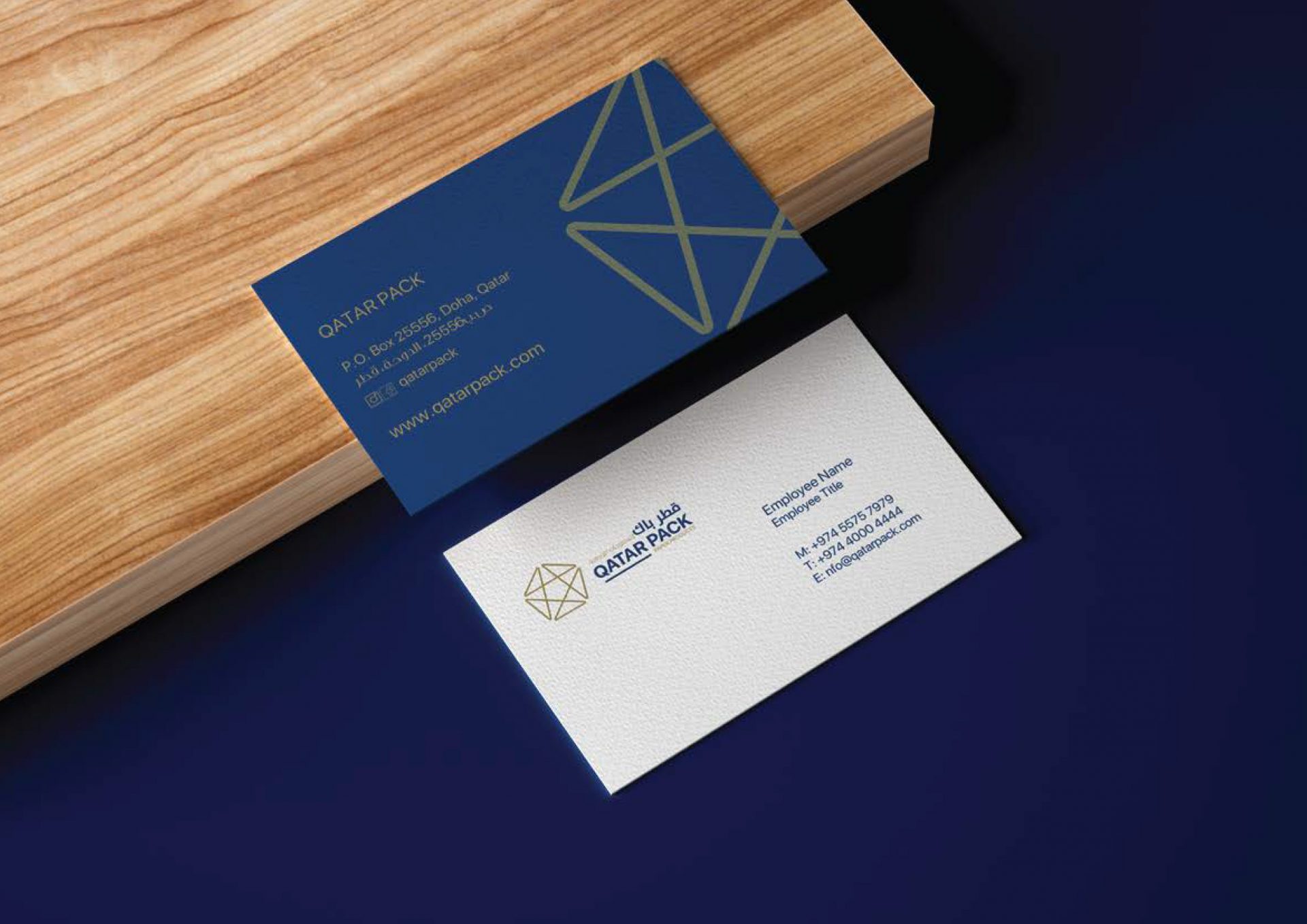 Qatar Pack Branding Menats